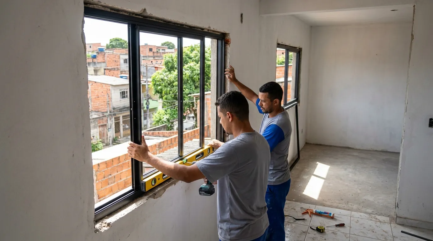 Produção de Portas e Janelas em Juiz de Fora‑MG
