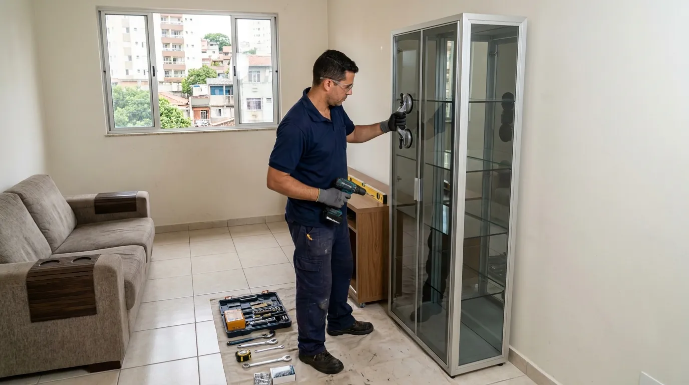 Móveis planejados em vidro em Juiz de Fora